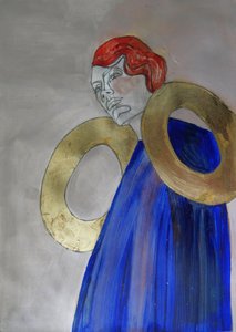 Golden Rings Figure