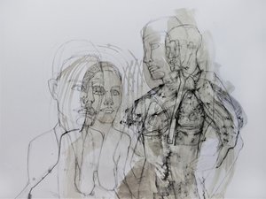 Layered Human Forms by Doris Schmitz