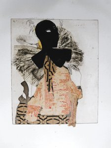Masked Figure Collage