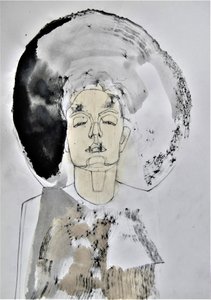 Meditative Abstract Portrait