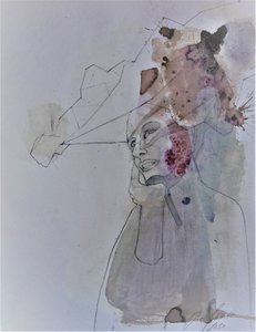 Pensive Gaze by Doris Schmitz