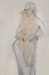 Serene Female Figure by Doris Schmitz