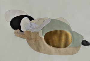 Serene Golden Repose by Doris Schmitz