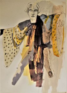 Stylized Fashion Portrait by Doris Schmitz