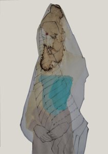 Veiled Contemplation Figure by Doris Schmitz