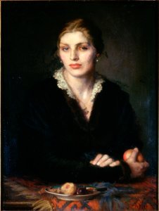 Lady with Fruit Gladys Holman Hunt, 1917