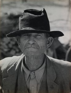 Ex-Tenant Farmer on Relief Grant, Imperial Valley, California