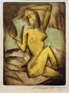 Nude with Mirror
