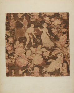 Printed Textile by Dorothy Dwin
