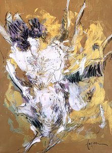 Golden Floral Bloom