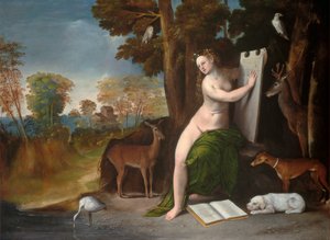Circe and Her Lovers in a Landscape