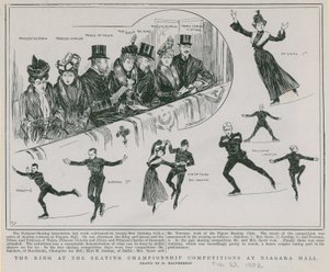 Skating Championship Competitions at Niagara Hall