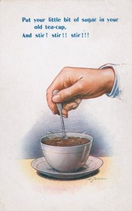 Stirring Sugar in a Tea Cup