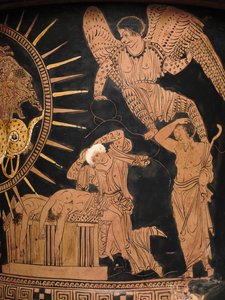 Detail (red-figure lekythos)