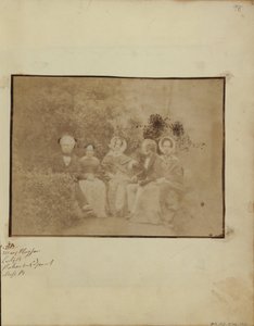 Sir David Brewster with Miss Mary Playfair, Lady Brewster, Mr. Pakenham Edgeworth, and Miss Brewster