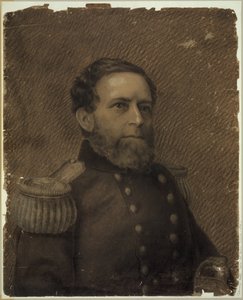 Admiral Andrew H. Foote, Head-and-Shoulders Portrait, in Military Uniform by Drawings