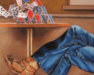 Leisurely House of Cards by Duane A. Brown