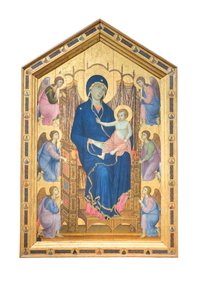 Madonna and Child Enthroned with Angels