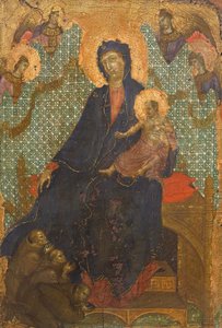Madonna of Franciscans, by Duccio di Buoninsegna