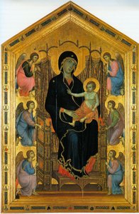 Madonna Rucellai by Duccio di Buoninsegna