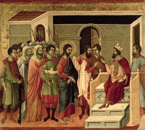 Maesta: Jesus before Herod