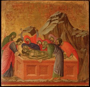 Passion: The Entombment. Maesta Altarpiece