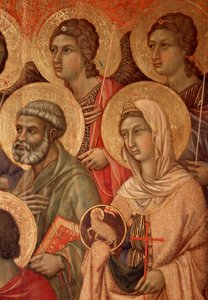 Virgin and Child on the Throne (detail)