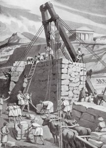 Rebuilding the Walls of Athens, BC 393 by Dudley Heath