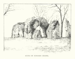 Ruins of Minsden Chapel by Duncan Moul