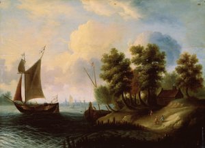 A Sea Landscape by Dutch Master