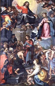 Baptism of Christ, in the Manner of Barocci