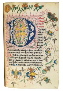 Book of Hours and Prayerbook in Dutch, Lower Rhineland, Emmerich, Cleves, c.1480 by Dutch School