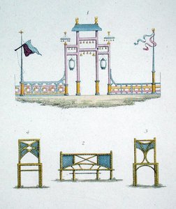 Chinese Gate and Garden Seats, from 