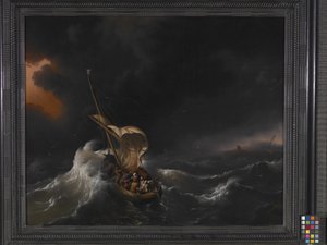 Christ In The Storm On The Sea Of Galilee