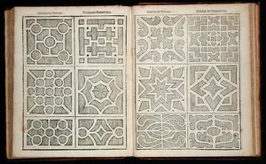 Designs for parterres, from 