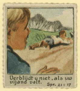 Do not rejoice when your enemy falls by Dutch School