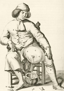 Draining fluid from an abscess, from Exercitationes Practicae circa Medendi Methodum by Frederik Dekkers, 1694 by Dutch School