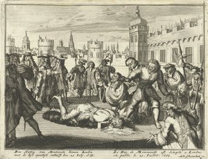 Execution of the Duke of Monmouth, 15th July 1685 by Dutch School