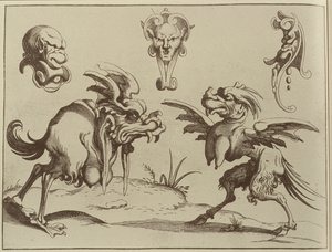 Grotesques by Dutch School