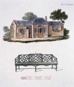 Illustration from the Magazine of Garden Gems by G Van Laar, 1802
