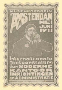 International exhibition of modern office equipment, Museum Grounds, Amsterdam, 1911 by Dutch School