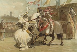 Jousting, 15th Century by Dutch School