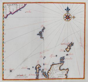 Map of the Shetland Islands