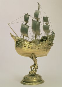 Model Warship, Amsterdam, 1595-96 by Dutch School