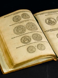 Money Book with Engravings of English Coins by Dutch School