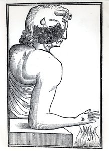 The Perception of the Senses, from De Homine Figuris by Rene Descartes (1596-1650) published in Amsterdam, 1677