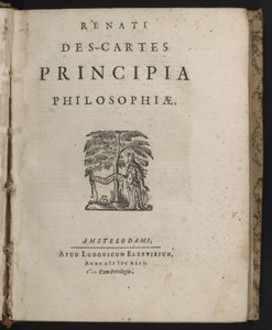 Title Page of Principia Philosophiae by Rene Descartes by Dutch School