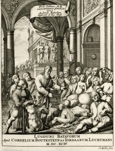 Titlepage from Exercitationes Practicae circa Medendi Methodum by Frederik Dekkers, 1694