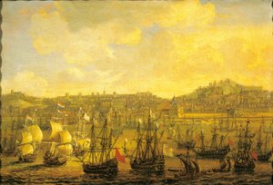 View of city of Lisbon