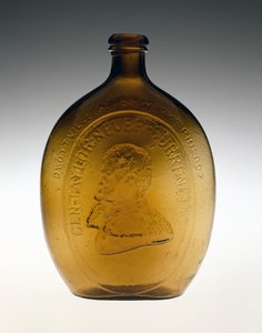 Figured Flask, c. 1847